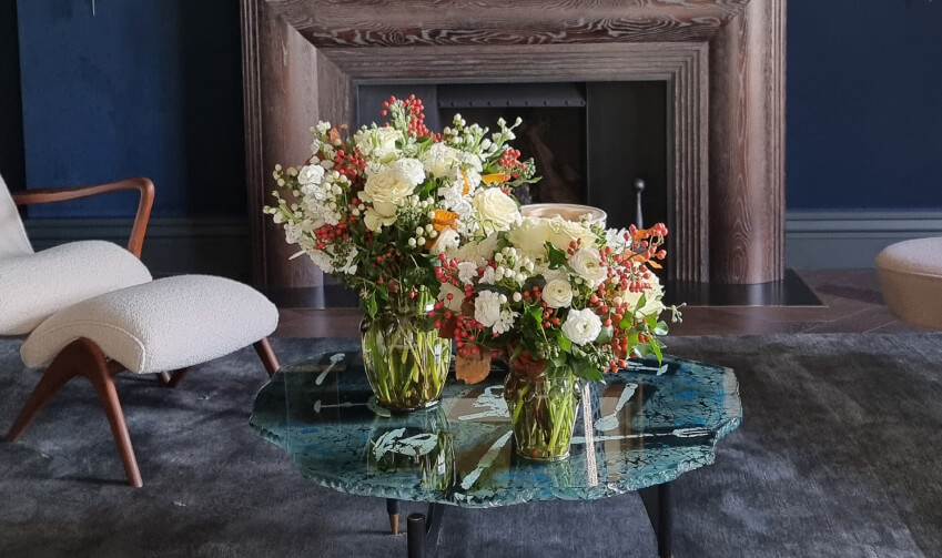 Private residence flowers - Knightsbridge